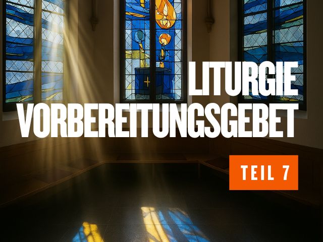 Liturgie 7 - Anrufung und Eröffnung - Das Vorbereitungsgebet | Bild: Martin Dubberke© unter Verwendung von KI