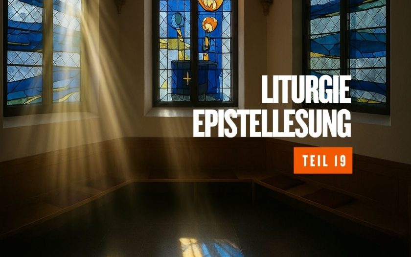 Liturgie 19 - Epistel | Bild: Martin Dubberke & KI