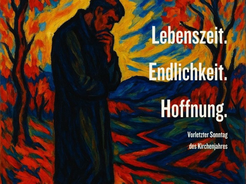Lebenszeit. Endlichkeit. Hoffnung. | Bild: Martin Dubberke + KI