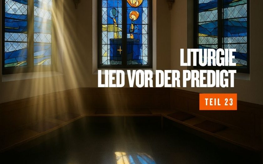 Liturgie 23 - Lied vor der Predigt | Bild: Martin Dubberke & KI