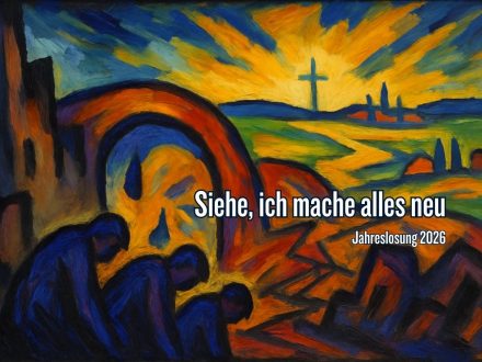 Jahreslosung 2026 | Bild: Martin Dubberke & KI