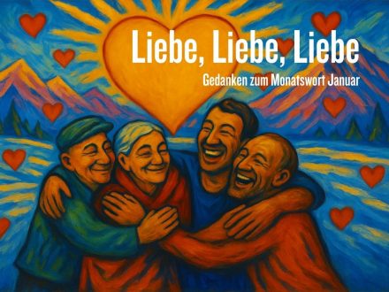 Monatswort Januar 2026 | Bild: Martin Dubberke in Zusammenarbeit mit KI