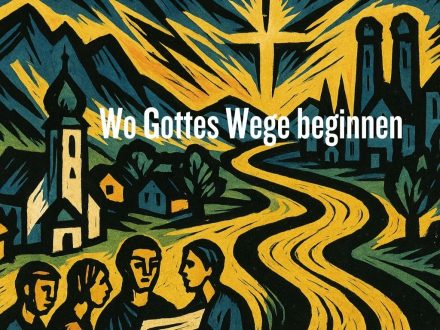 Wo Gottes Wege beginnen | Bild: Martin Dubberke & KI
